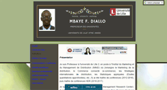 Desktop Screenshot of mbayefalldiallo.com