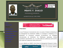 Tablet Screenshot of mbayefalldiallo.com